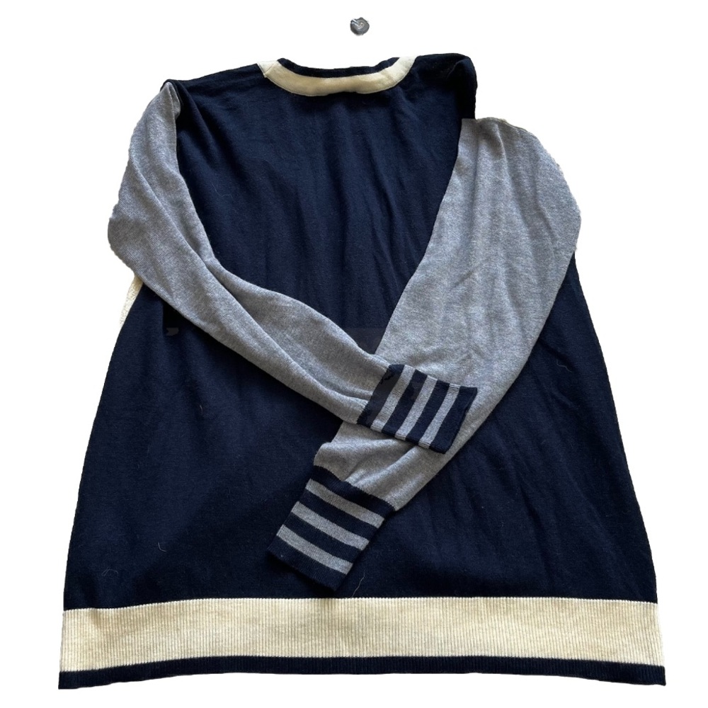 LEFT OF CENTER ANTHROPOLOGIE NWT CARDIGAN SIZE SMALL ACADEMIA PREPPY STYLISH - Picture 2 of 7